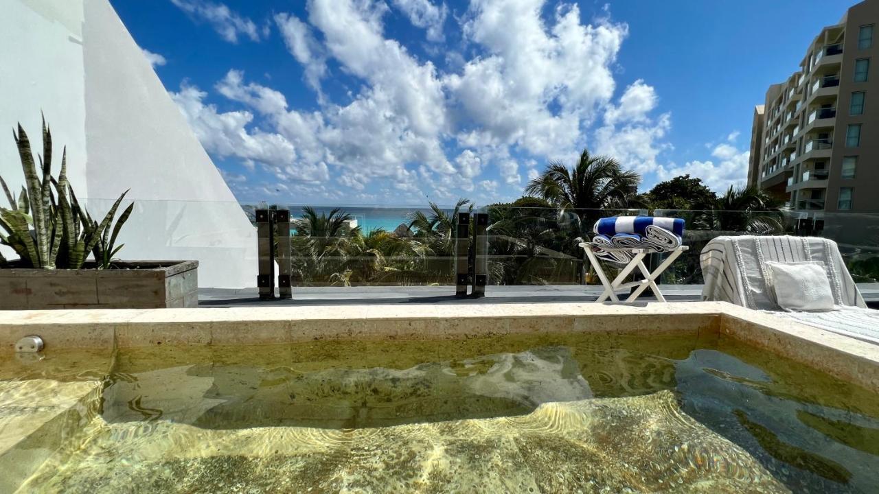 Xcanan Loft On Park Royal, The Best Area In Cancun Right On The Beach Extérieur photo