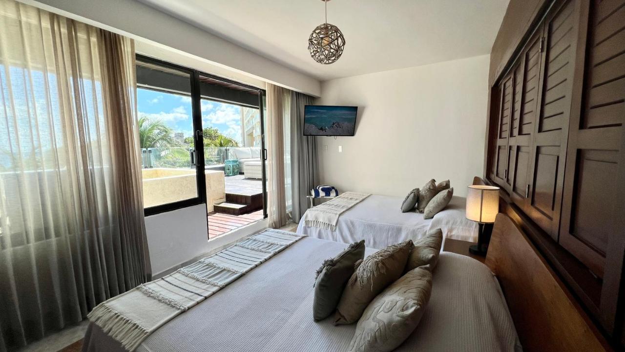 Xcanan Loft On Park Royal, The Best Area In Cancun Right On The Beach Extérieur photo